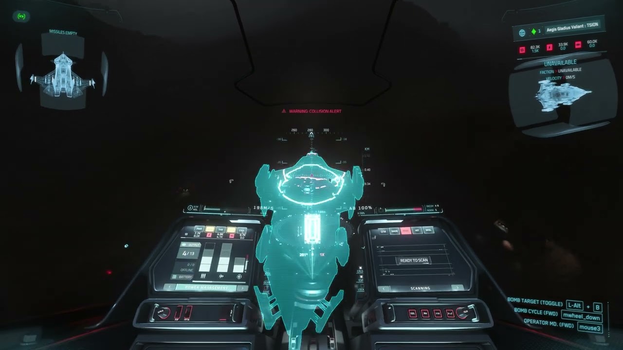 Star Citizen - Gladius Bomber vs Idris Test