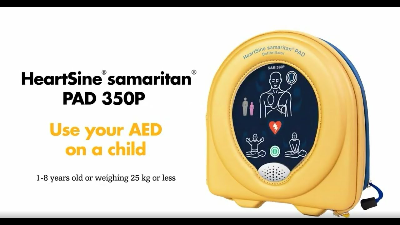 HeartSine 350P - Use on a Child video