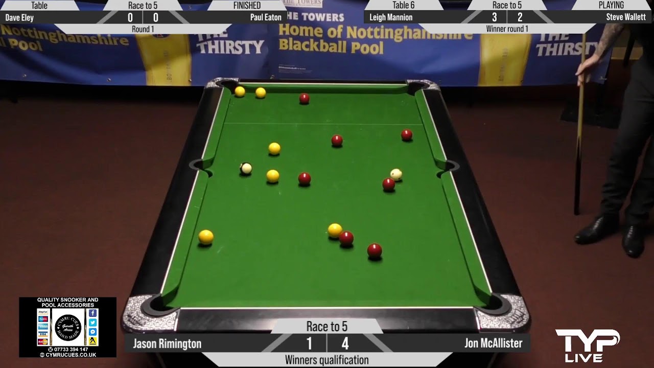 Vic Leaper Legends Pool Comp | The Towers Mansfield