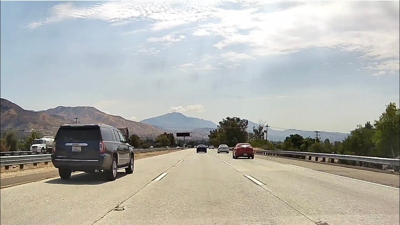 Driving California Highways from Santa Monica to Highland