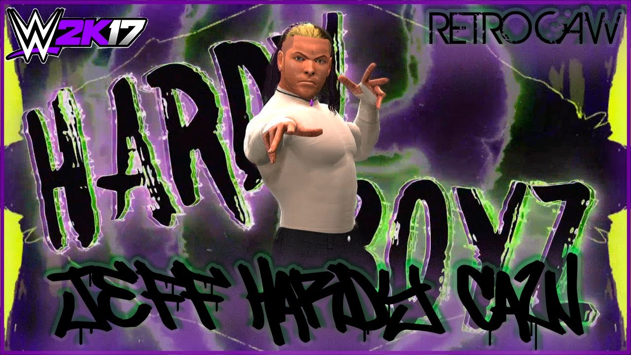 JEFF HARDY 2001 RETRO CAW WWE 2K17 FORMULA (PS3/XBOX 360)