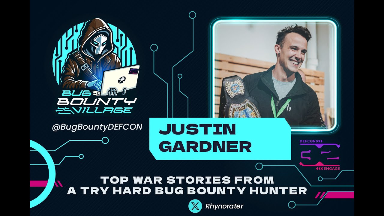 Top War Stories from a Try Hard Bug Bounty Hunter, Rhynorater | Bug Bounty Village, DEF CON 32