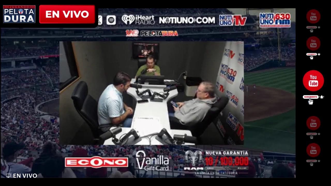 [EN VIVO] Pelota Dura por NotiUno 630 - 3 de marzo de 2026