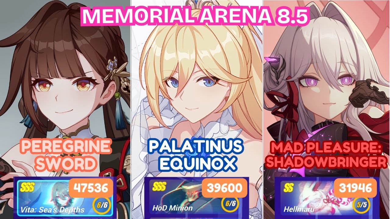 All out! | Ex-Memorial Arena 8.5 All Stages | Honkai Impact 3rd