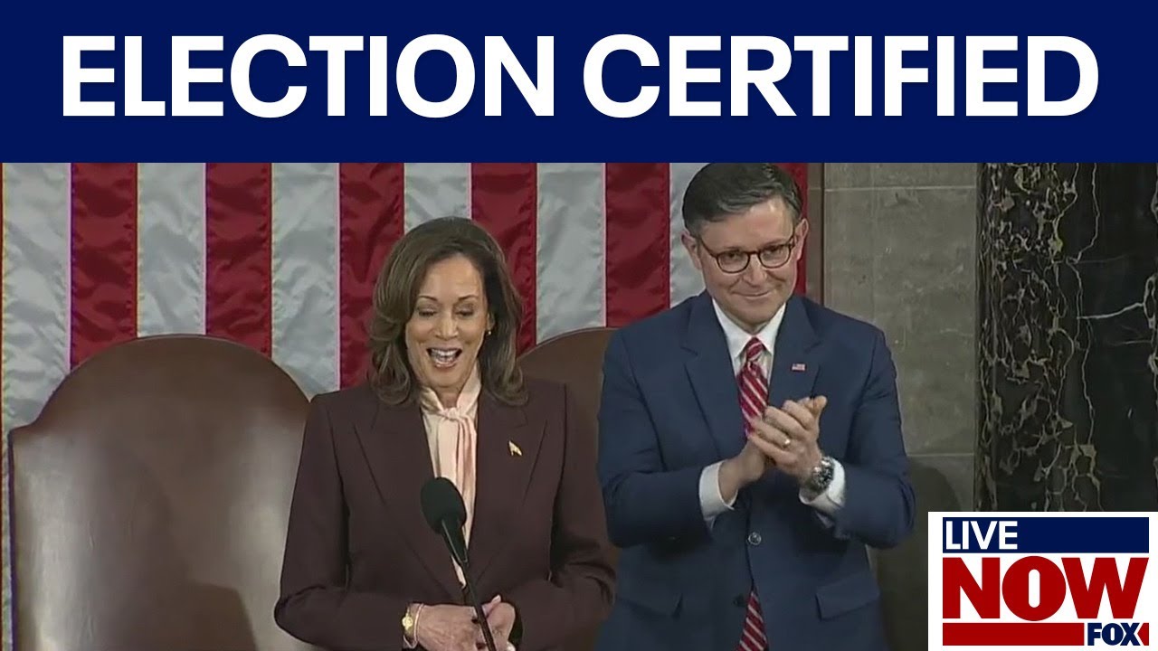 Election certification: Congress certifies Trump's win  | LiveNOW from FOX