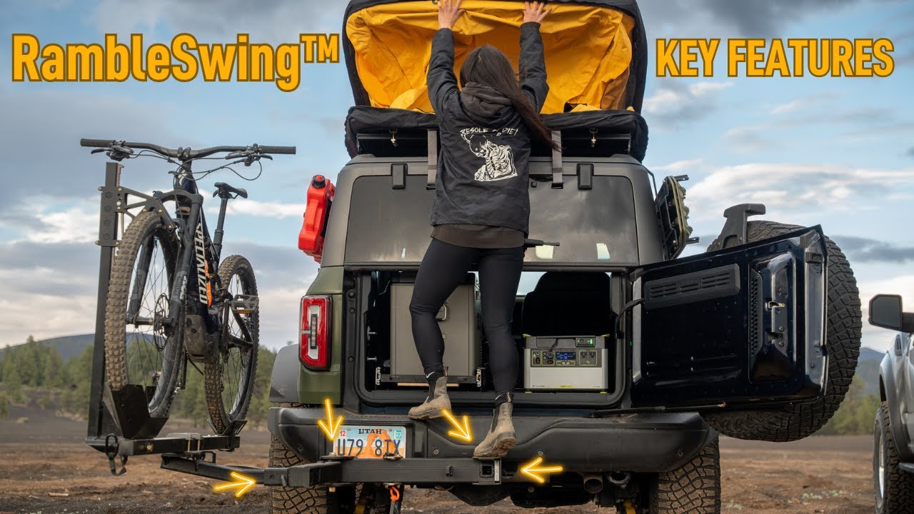 Introducing | RambleSwing&trade; | Ultra-Duty Bike Rack Swingout