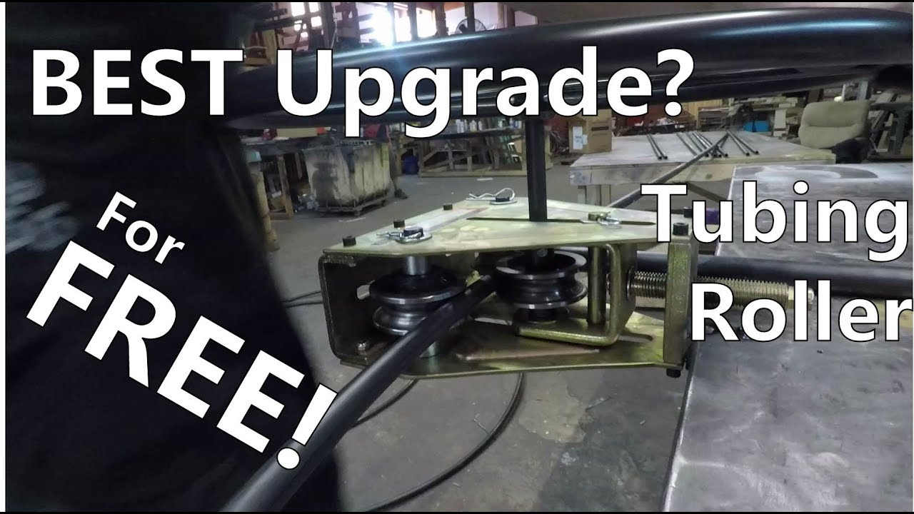 The BEST (FREE) Upgrade for Tubing Rollers? Horizontal Tube Rolling