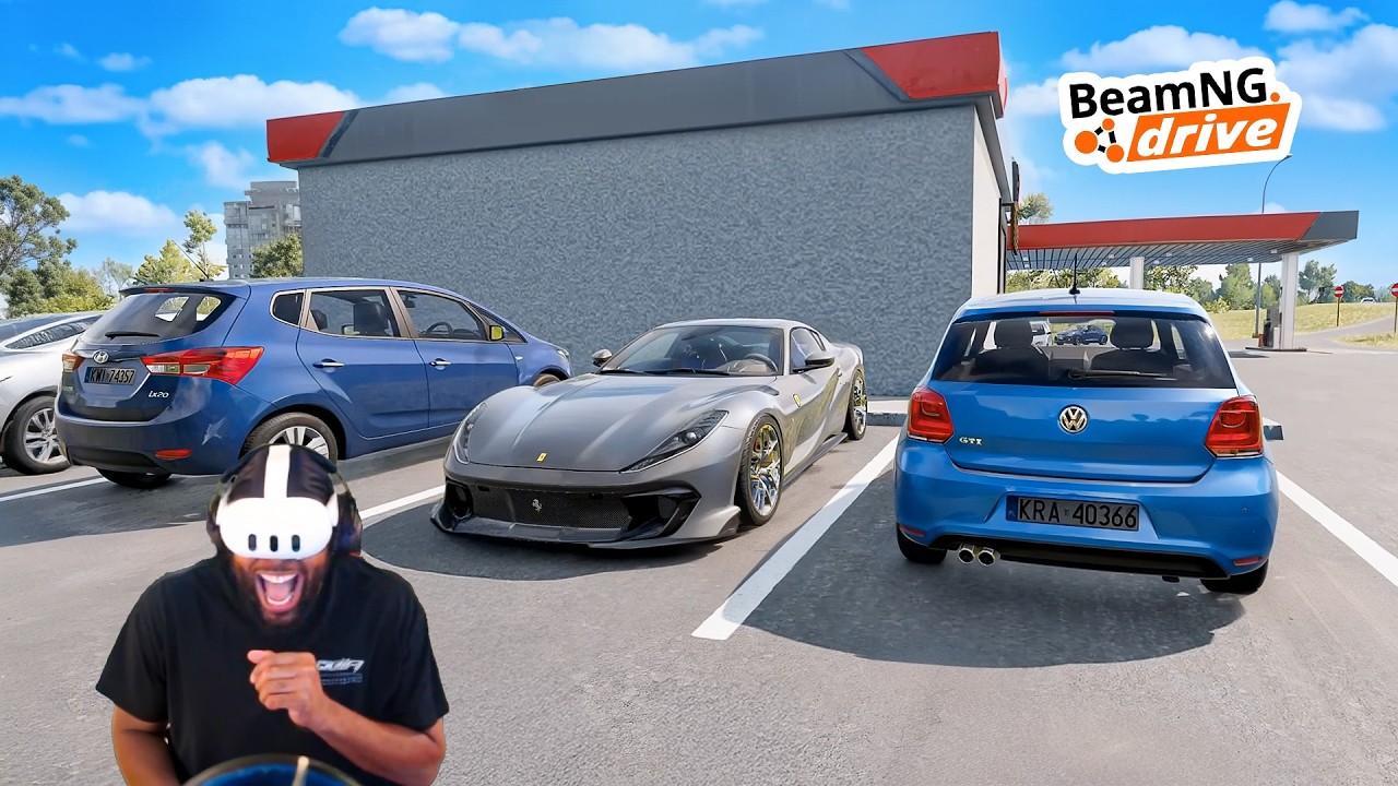 BeamNG.Drive in VR is basically just real life&hellip;
