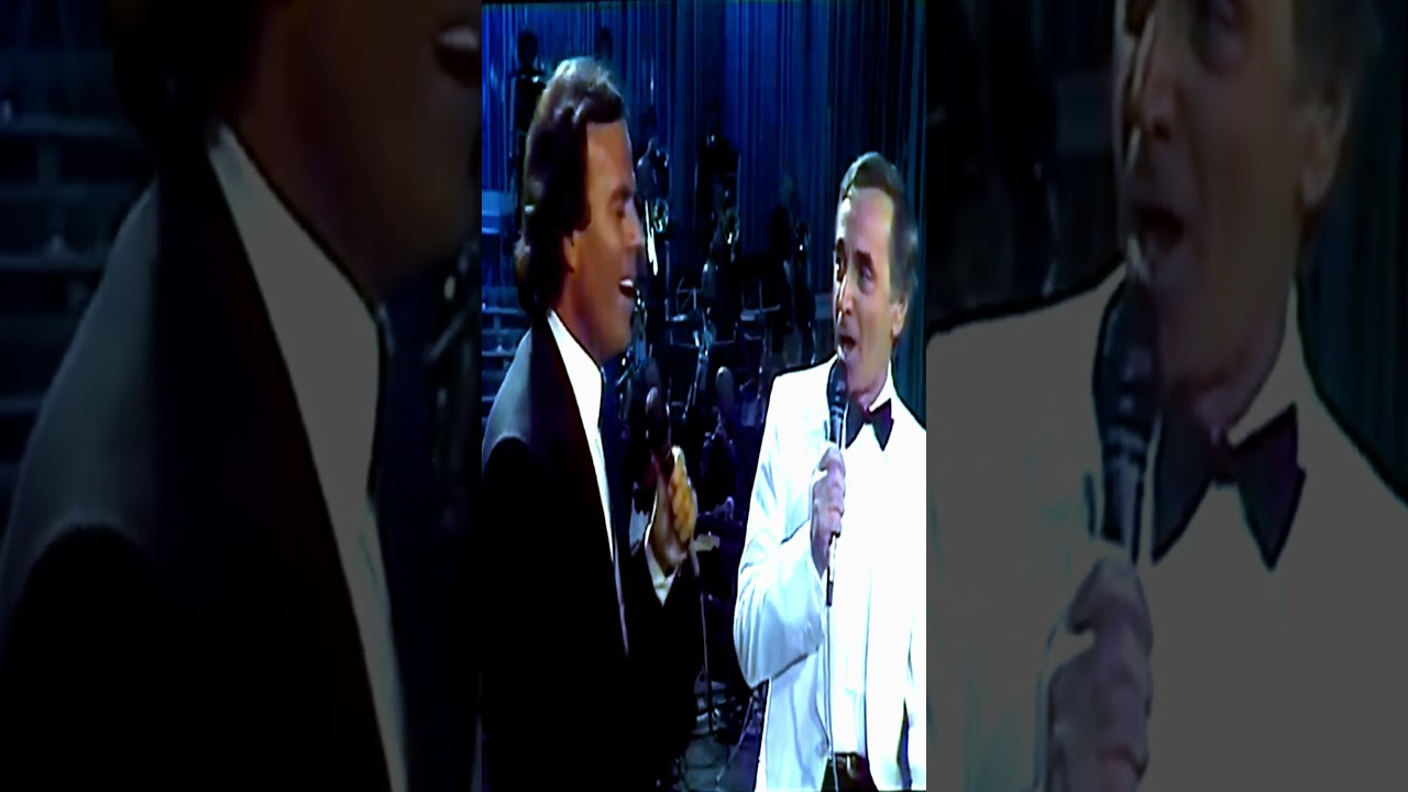Julio Iglesias Charles Aznavour   Venecia sin ti en espa&ntilde;ol y franc&eacute;s