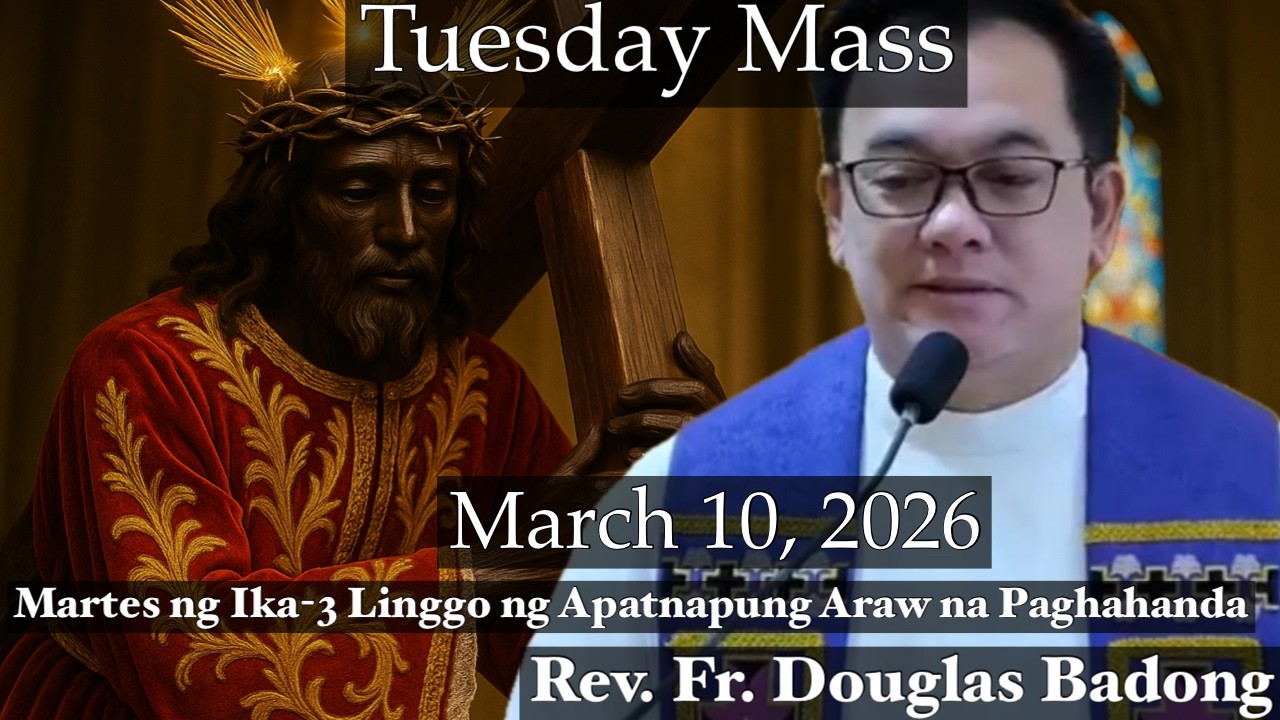 Quiapo Church Live Mass Today | March 10, 2026 | Rev. Fr. Douglas Badong