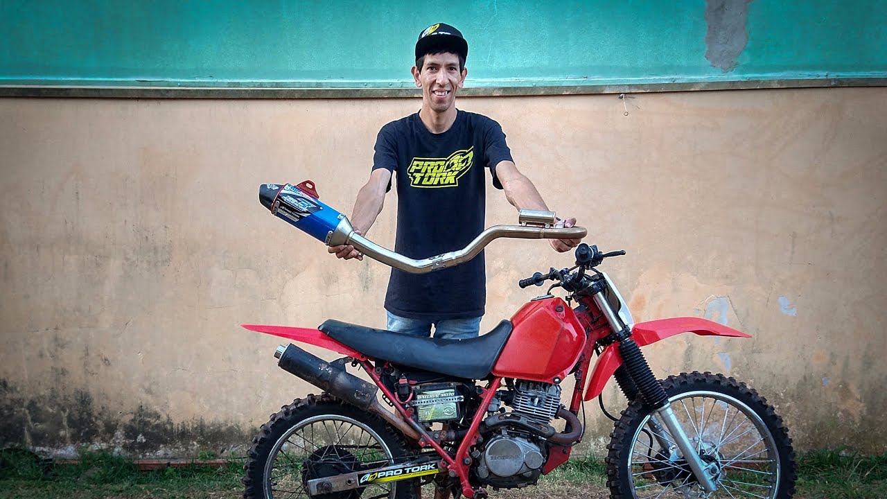 Escapamento Powercore 3 Pro Tork / Projeto NX 150 de Volta !