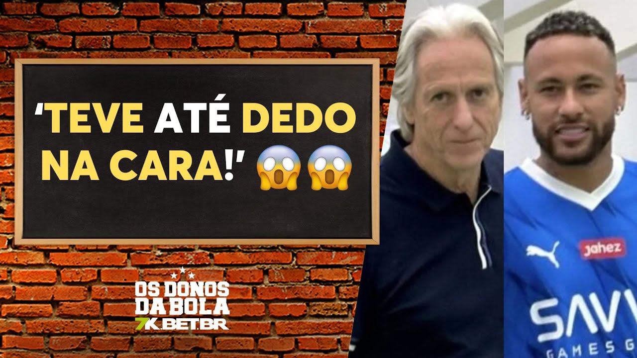 Discuss&atilde;o entre Neymar e Jorge Jesus teve dedo na cara e acusa&ccedil;&atilde;o de trai&ccedil;&atilde;o; Nicola revela