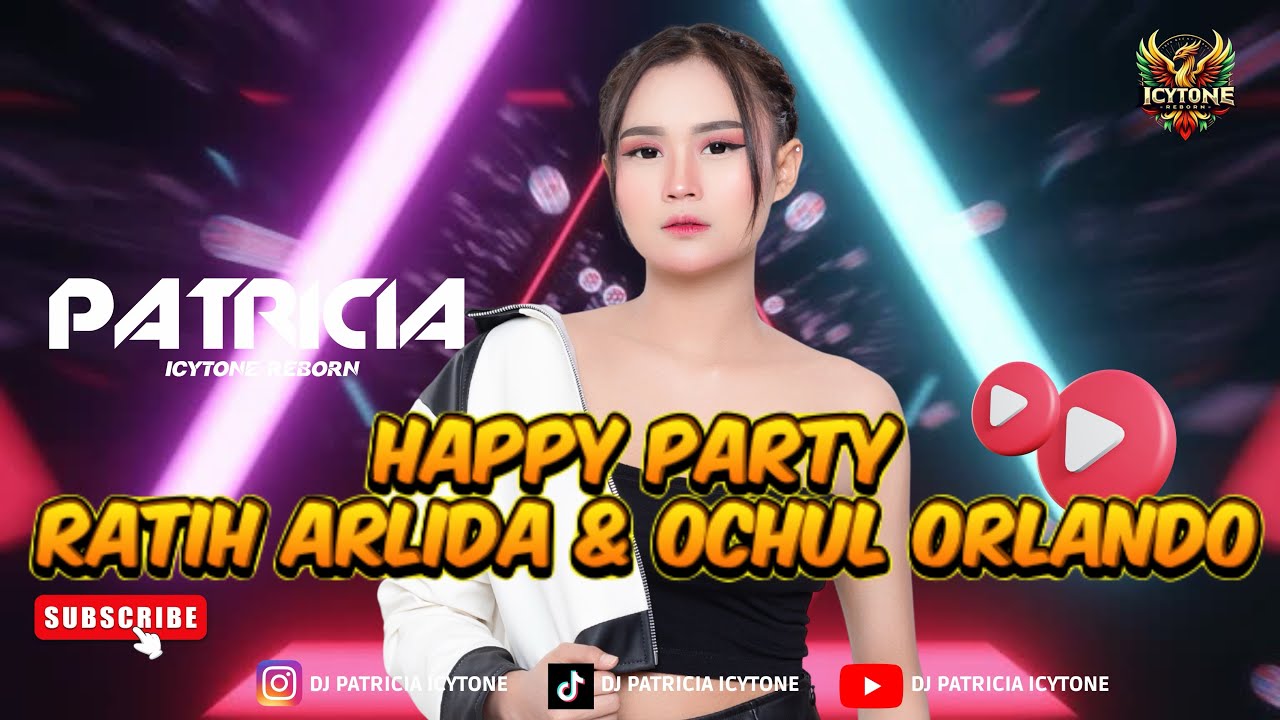 DJ PATRICIA - HAPPY PARTY RATIH ARLIDA & OCHUL ORLANDO - LIVE AT STASIUN L6 SURABAYA