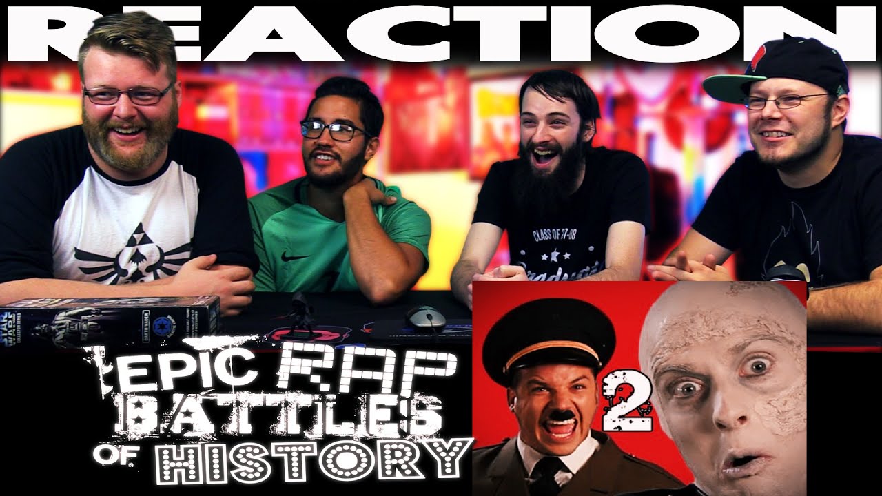Hitler vs Vader 2. Epic Rap Battles of History REACTION!!