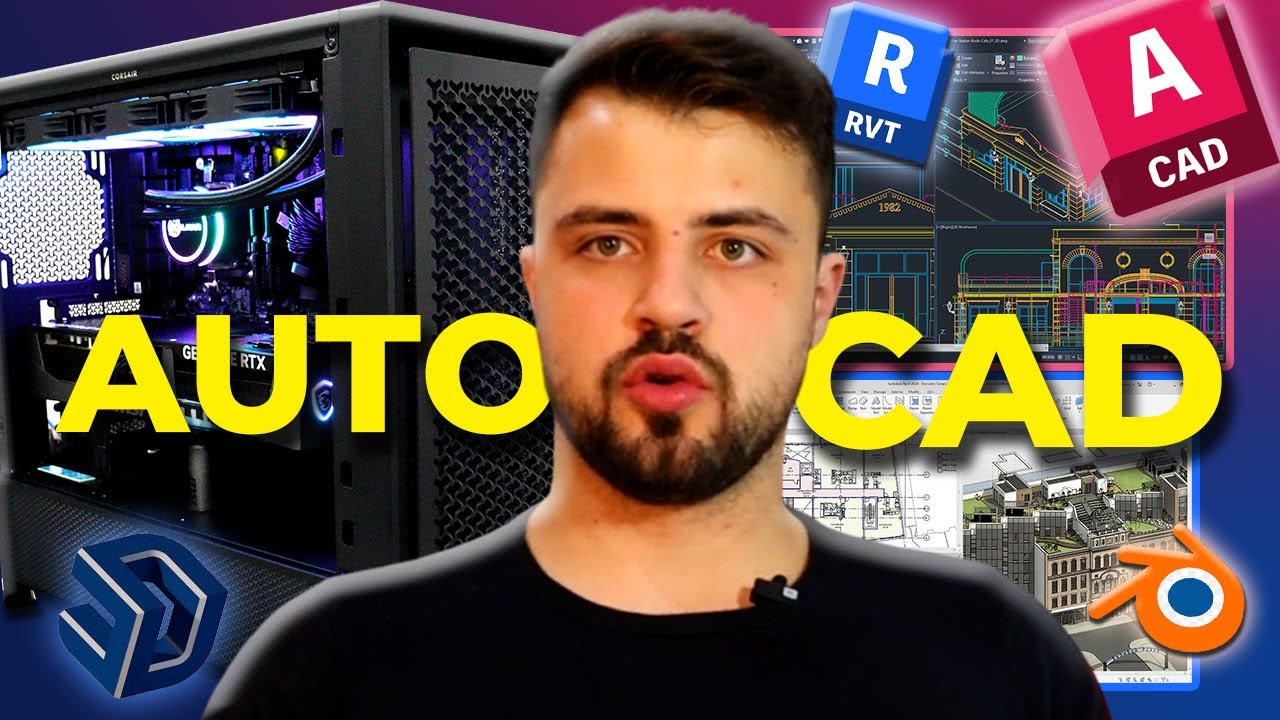 Computador ideal para Autocad, Sketchup, Revit, Blender e Solidworks