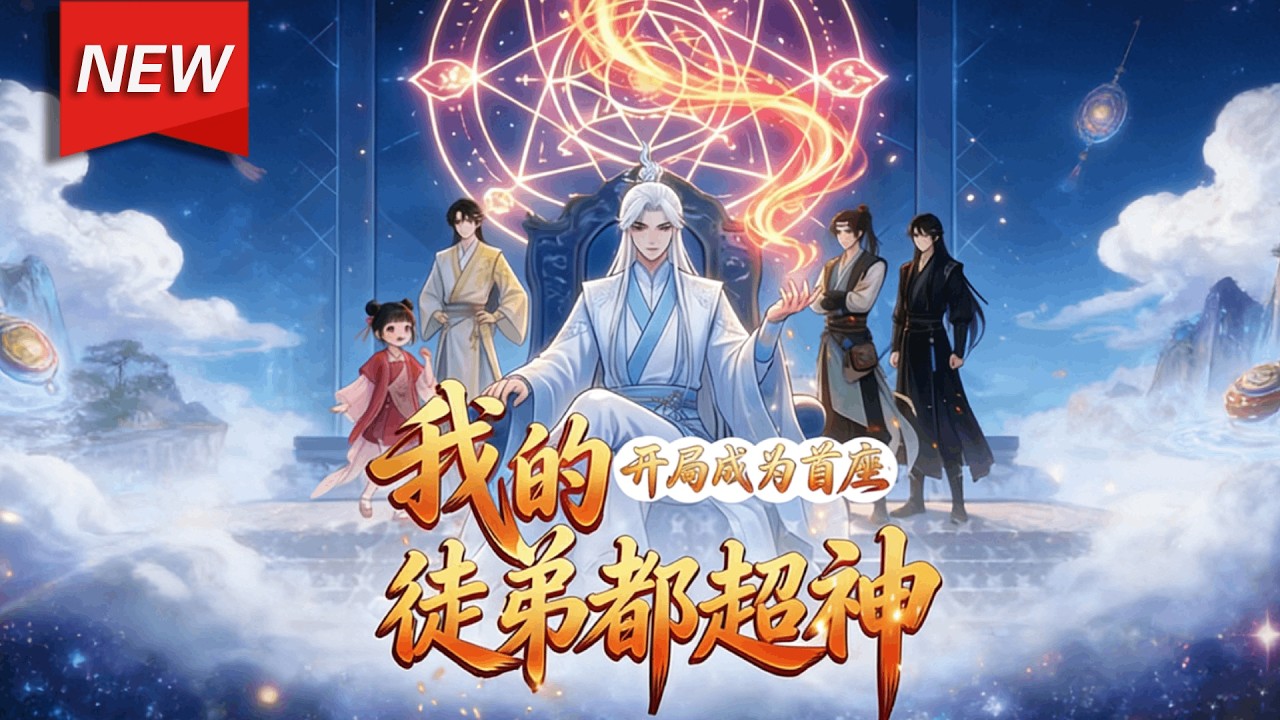 MULTISUB📢新番上线《开局成为首座，我的徒弟都超神》第1~62集丨华云飞签到百年获稀世至宝，收荒古圣体叶不凡、玄黄大帝转世黄玄为徒，携弟子藏拙破局，彰显无敌实力，开启璀璨大世征程。#破晓动漫社