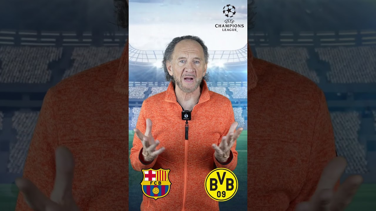 Ligue des Champions Barca vs Dortmund #foot #football  #championsleague