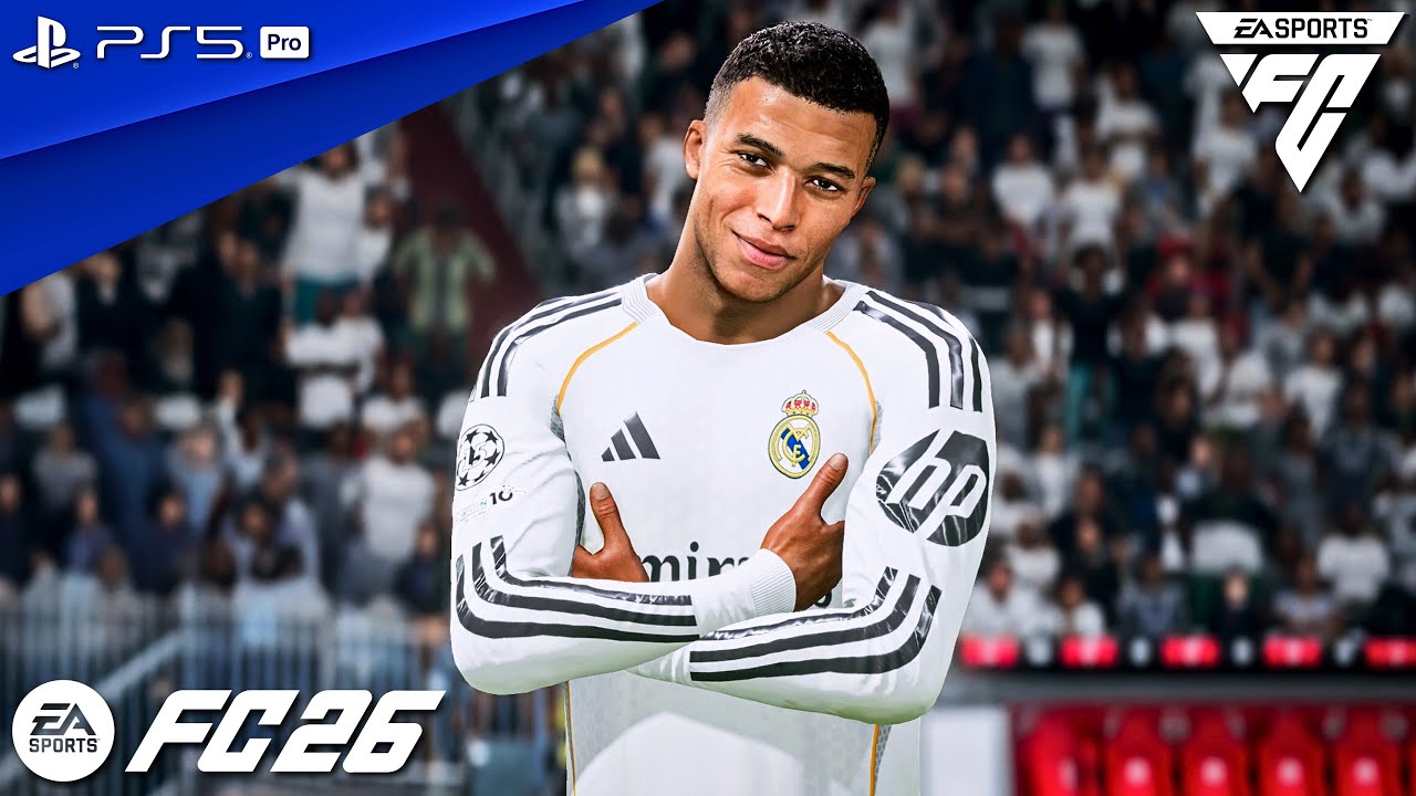 FC 26 &mdash; &laquo;Реал Мадрид&raquo; &mdash; &laquo;Ювентус&raquo; &mdash; Лига чемпионов УЕФА 25/26, полный матч | PS5 Pro [4K60]