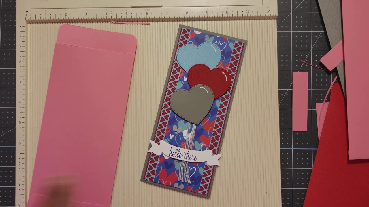 Slimline Card Envelope - Tutorial No Die