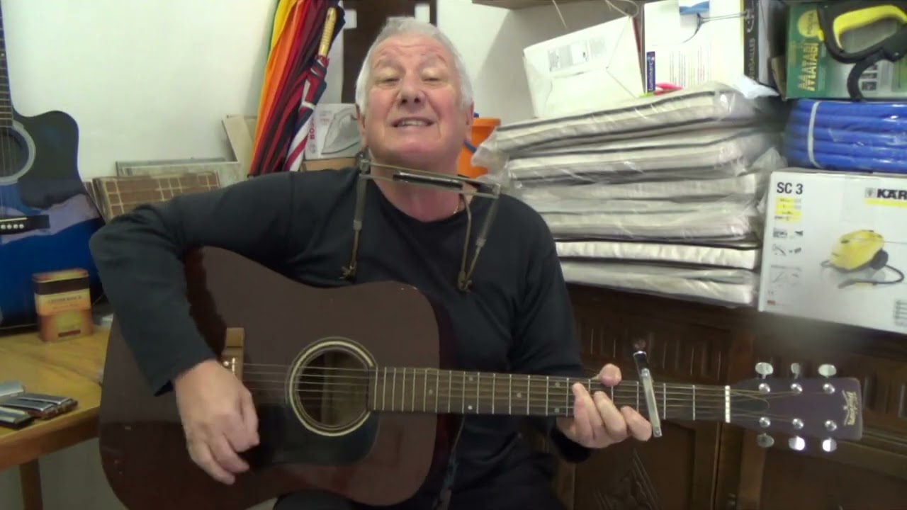 DIRTY OLD TOWN - Acoustic Cover - Guitar & Harmonica