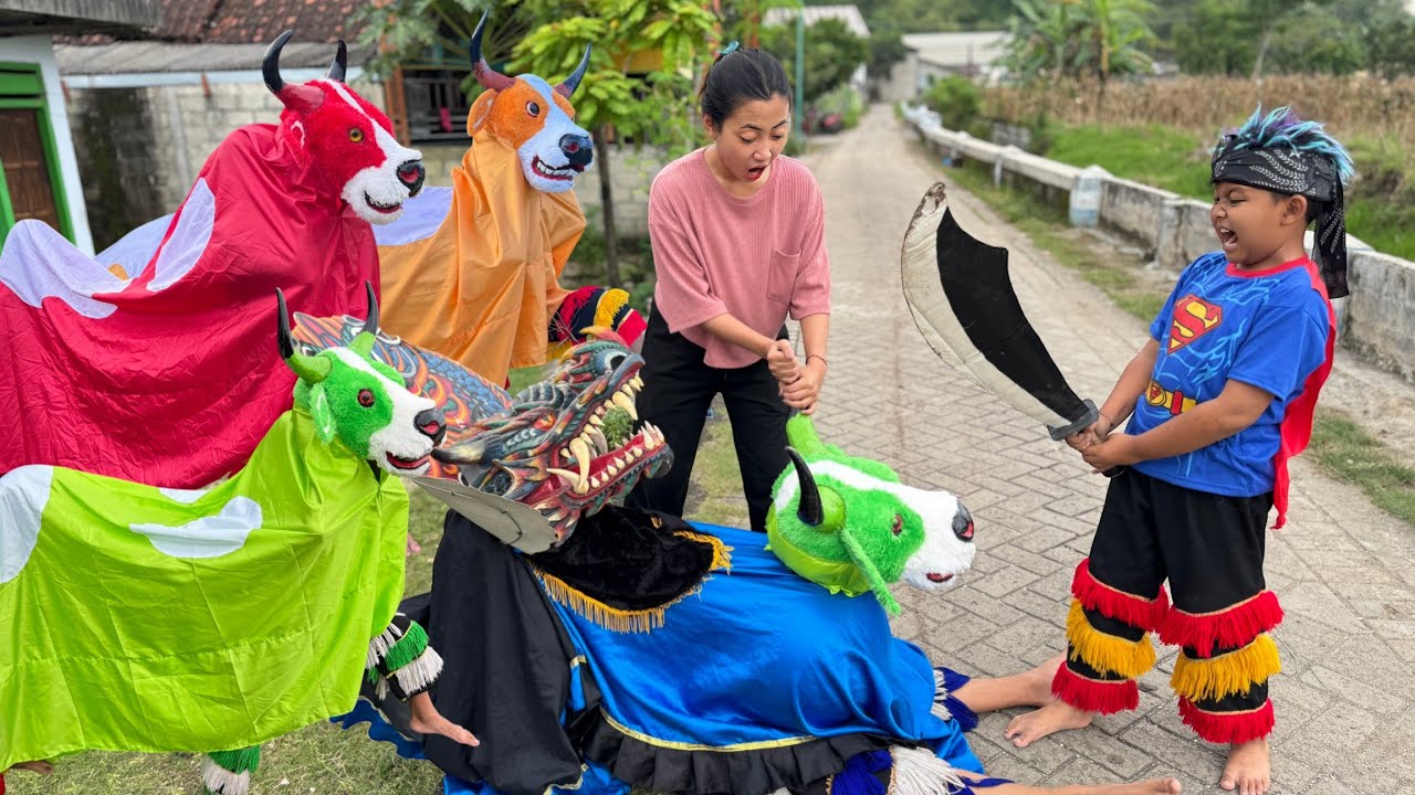 Drama lucu ngakak pool | BARONGAN DEVIL MELAHIRKAN BANTENGAN BEROT KEMBAR TIGA 