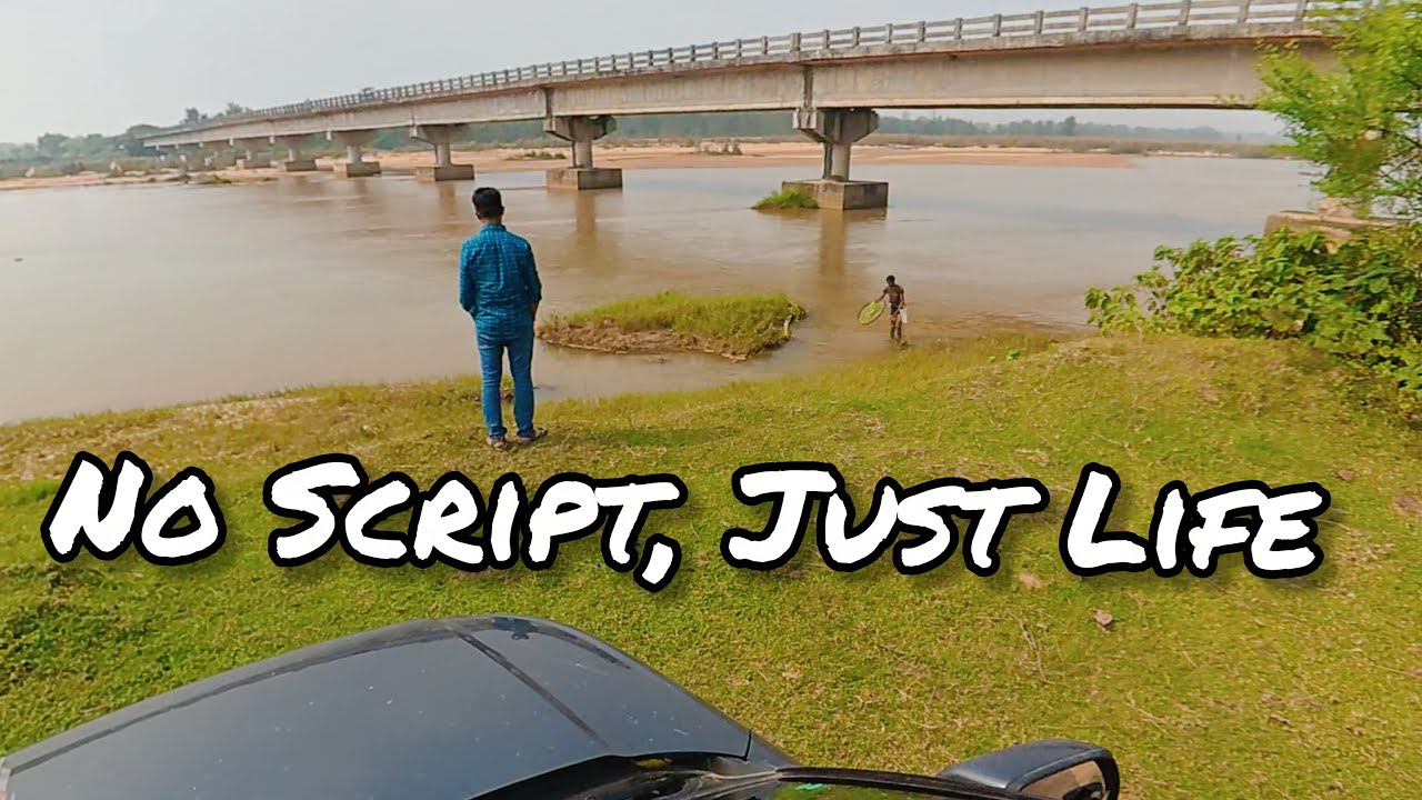 5 Mns of Silence, River and Real People | OFF THE ROAD in Jharkhand |  Real Life in 360°