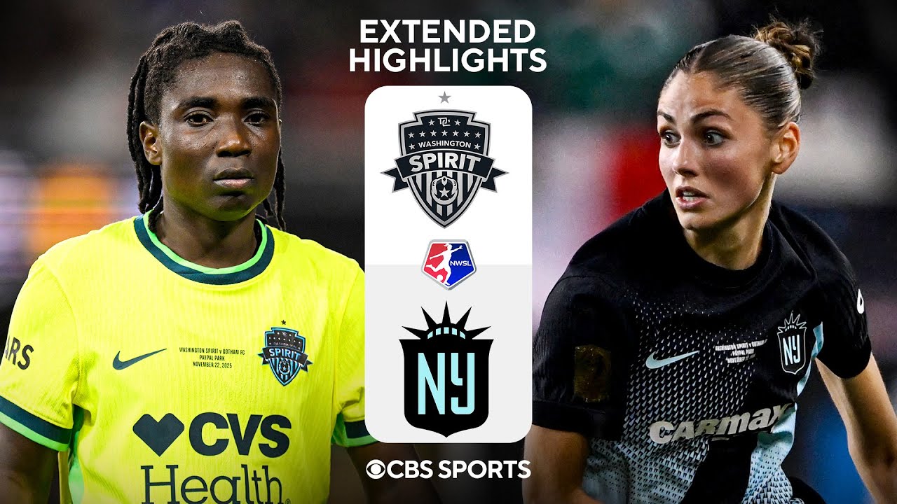 Washington Spirit vs. Gotham FC: Extended Highlights | NWSL Final | CBS Sports Golazo