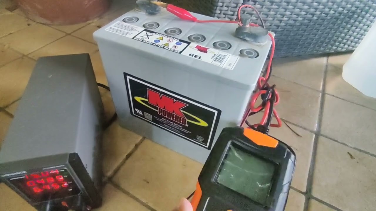 Come ripristinare batterie al gel MK POWERED per l'impianto fotovoltaico a isola fai da te