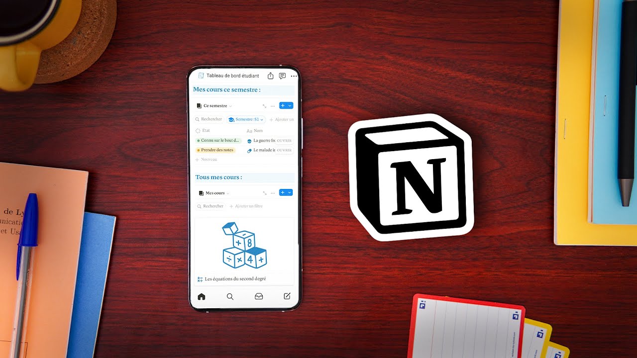 Comment organiser ses cours et prendre des notes avec Notion