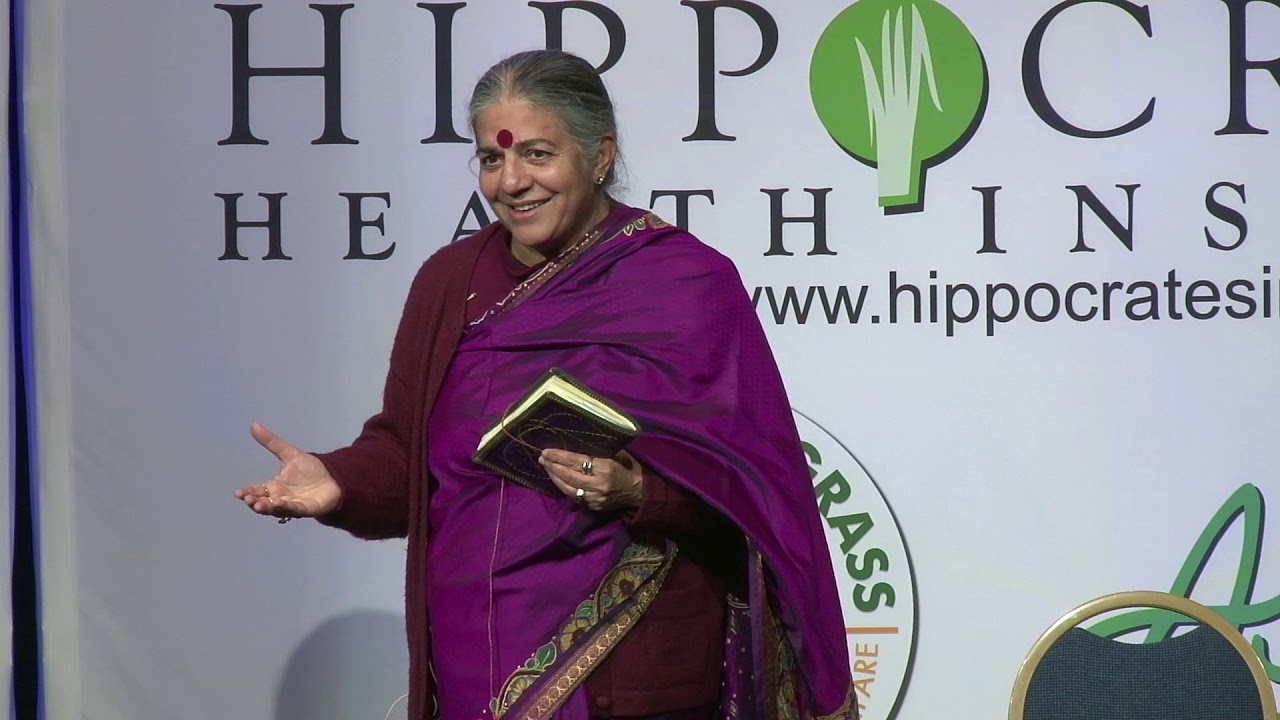 Towards a Healthy Planet, Healthy People; Poison Free Food & Farming by Vandana Shiva, Ph.D