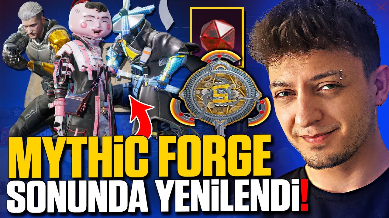YENİ MYTHİC FORGE SONUNDA YENİLENDİ!! YENİ LAHLAR!! DESTANSI SETE TEK ATTIM!! PUBG Mobile