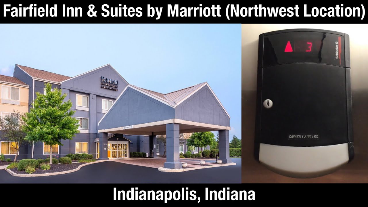 Schindler 321A Hydraulic Elevator/Lift - Fairfield Inn & Suites Indianapolis Northwest
