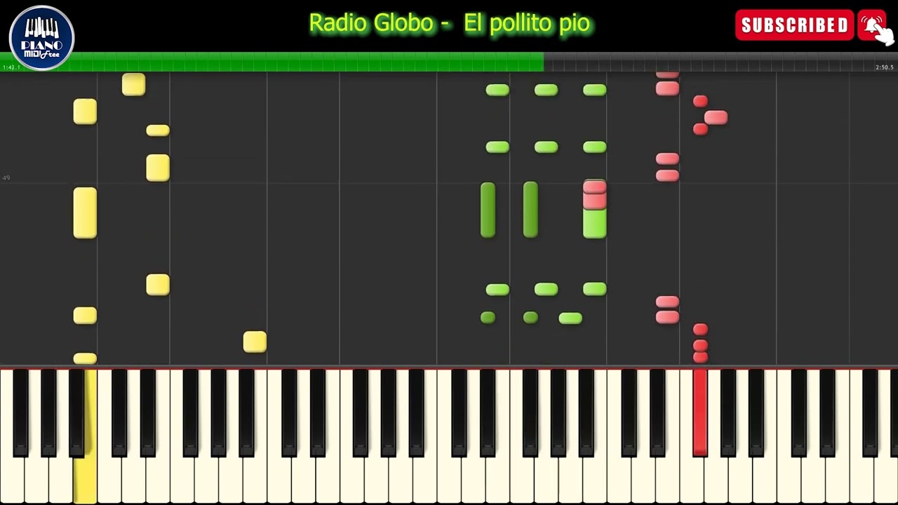 Radio Globo - El pollito pio (PIANO)