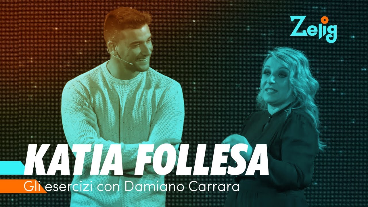 Katia Follesa fa un po' di sport con Damiano Carrara | Zelig