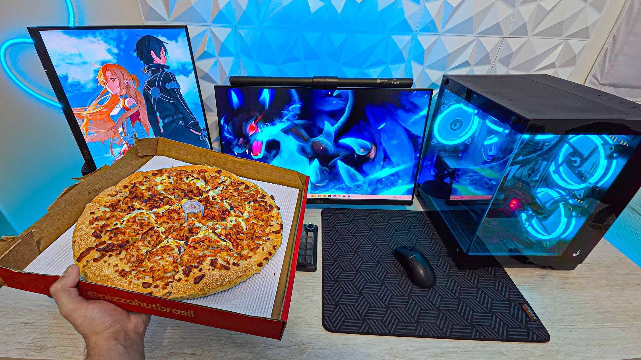 Uma Noite na Vida de um Gamer Depois do Trabalho (Com fome KK)