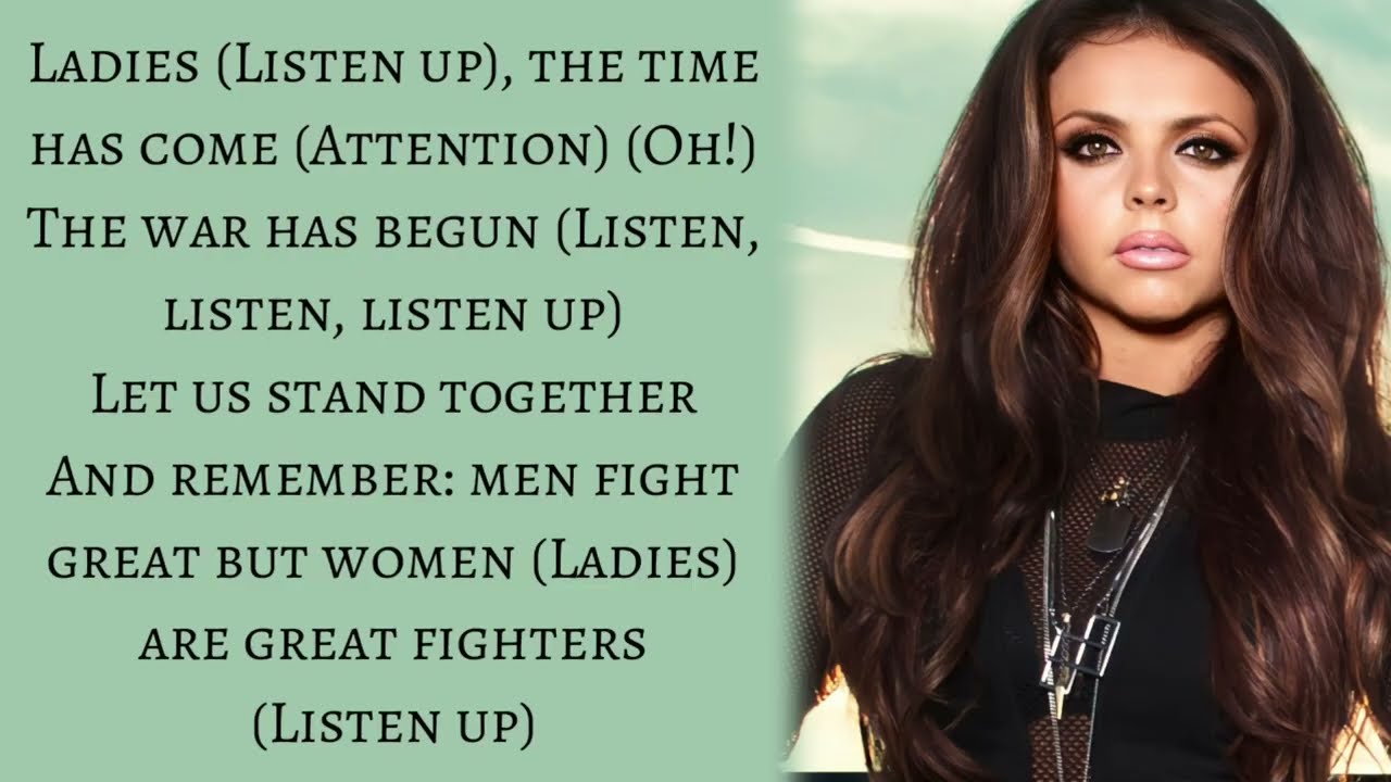 Little Mix - Salute (Lyrics)