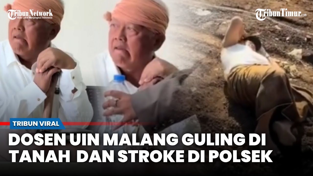 VIRAL Usai Guling-guling di Tanah dan Pura-pura Stroke, Dosen UIN Malang Putuskan Resign