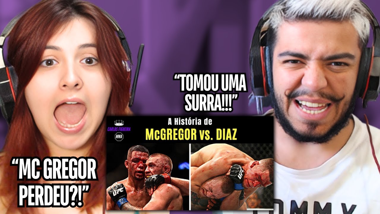 A História de Conor McGregor vs. Nate Diaz | REACT