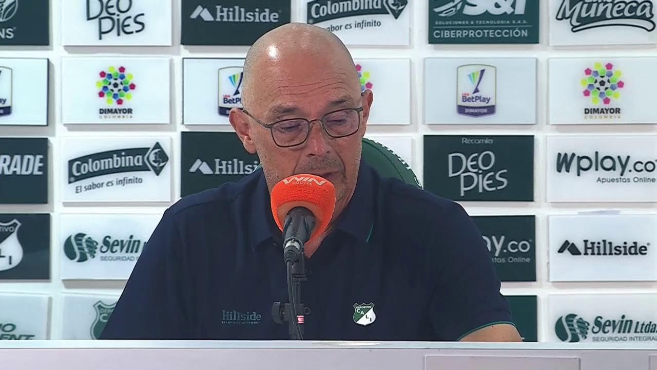 Rueda de prensa de Cali tras su partido con Envigado