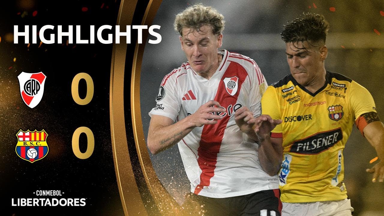 RIVER PLATE vs. BARCELONA SC | HIGHLIGHTS | CONMEBOL LIBERTADORES 2025