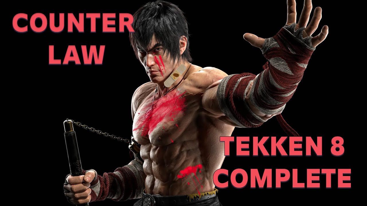 ANTI LAW GUIDE TEKKEN 8 | COUNTER LAW T8 | ANTI CHARACTER T8TUTORIAL FOR INTERMEDIATE | BEAT LAW