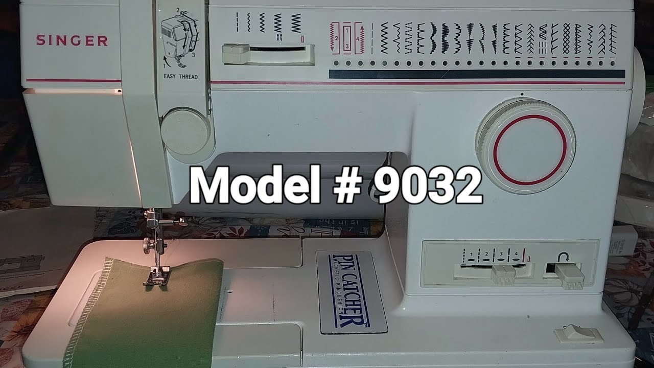Singer Model# 9032 @JacquelineJaroffaith #sewingmachine #sewing