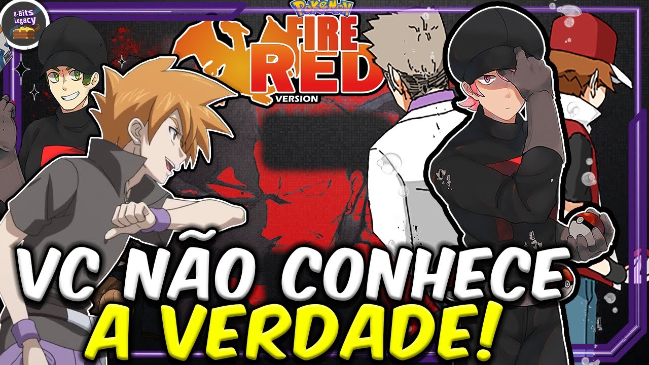 POKÉMON FIRE RED ROCKET EDITION: A VERDADEIRA HISTÓRIA DA REGIÃO DE KANTO! (Fan-Game História)