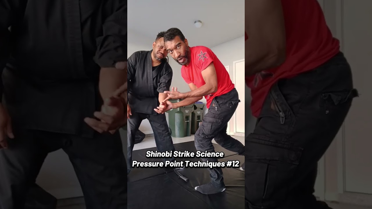 Shinobi Science Pressure Point Techniques #12  #selfdefense 