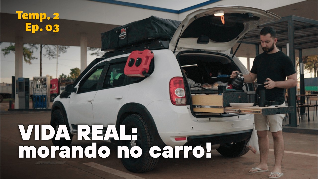 A vida SEM FILTRO viajando e morando no CARRO - Uma jornada de 30 DIAS at&eacute; o Deserto + Seco do Mundo