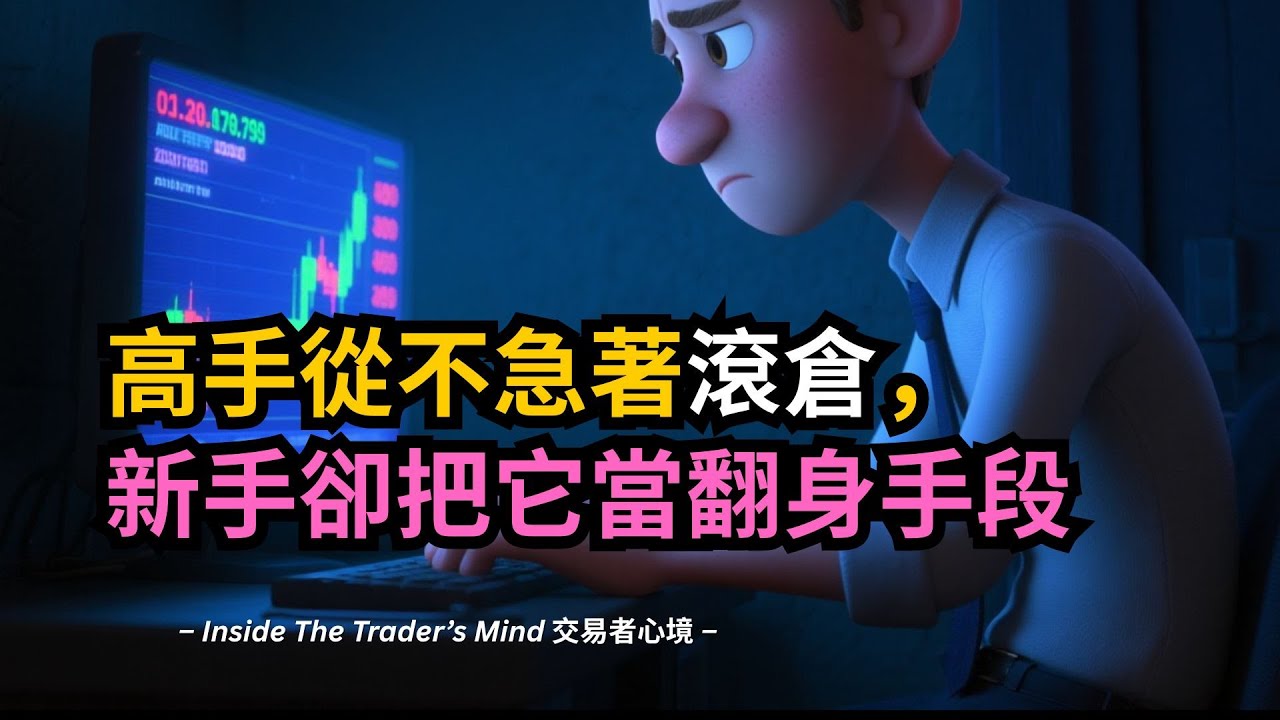 高手從不急著滾倉，新手卻把它當翻身手段