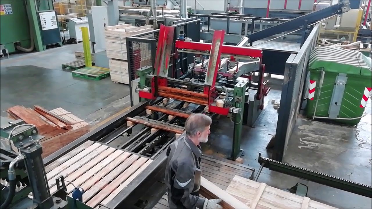 Linea di chiodatura per pallet CMS - OLIMPIA