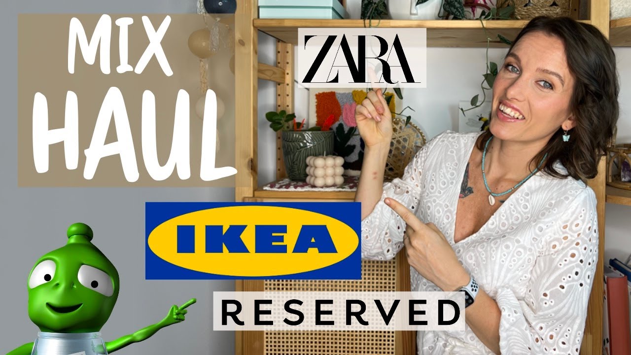 Z každého rožku trošku HAUL  | Ikea, Alza, Zara a Reserved 🛍️