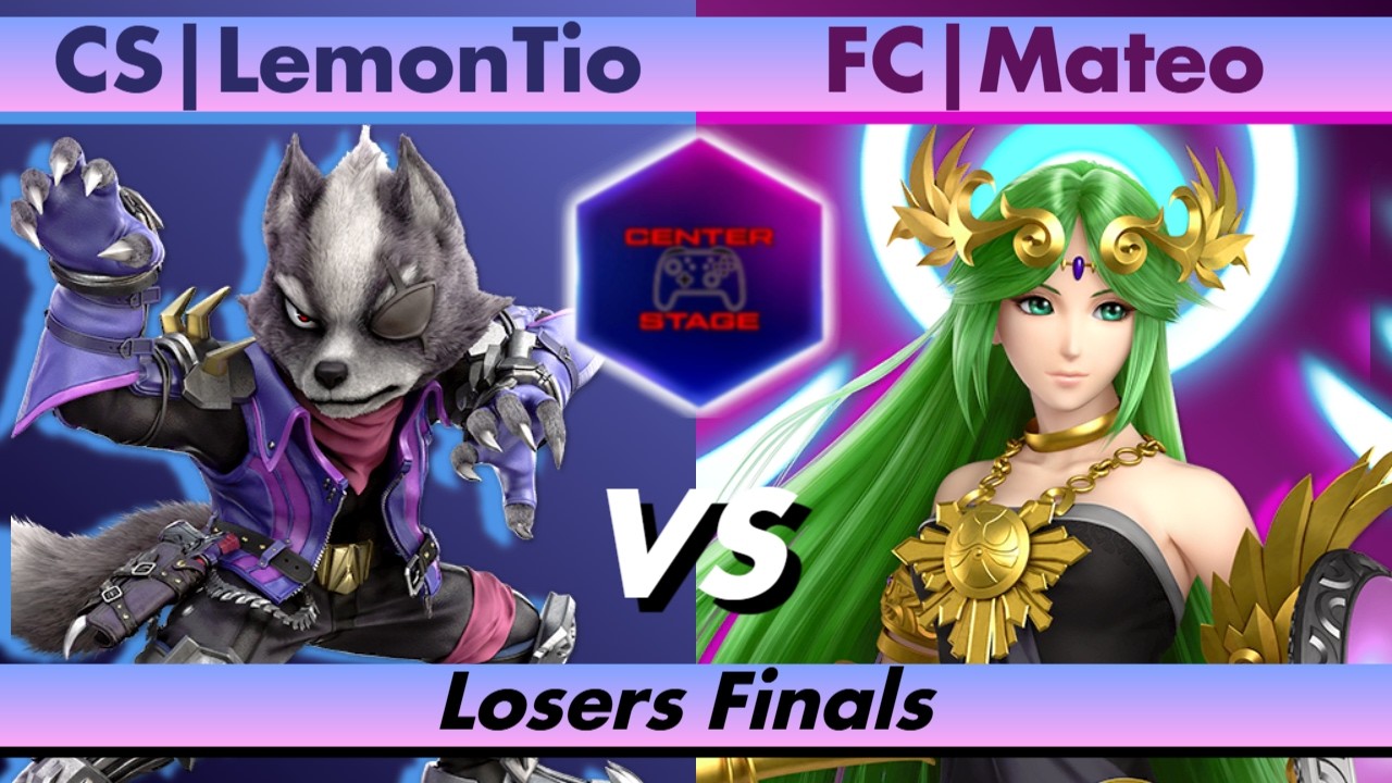 Center Stage #120 - CS LemonTio (Wolf) vs FC Mateo (Palutena) - Super Smash Bros Ultimate SSBU