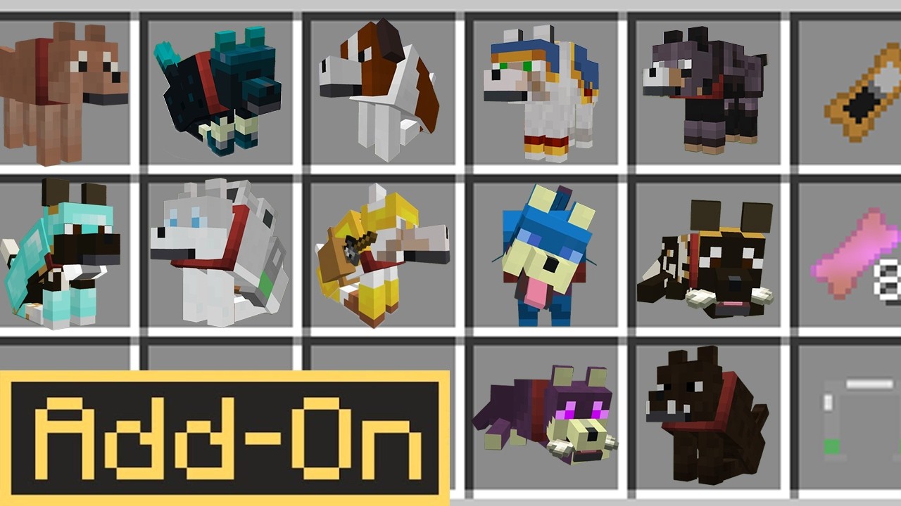 ДОБАВЛЕНО 20 НОВЫХ ВОЛКОВ, КОТОРЫХ ВЫ ЖЕЛАЕТЕ ВСТРЕТИТЬ В Minecraft (Дополнение «Волки ПЛЮС»)